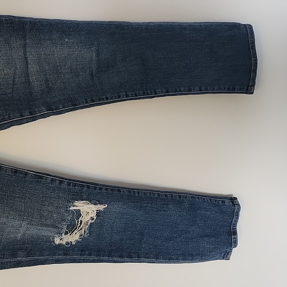 Frame denim Le high straight size 28 distressed soft jeans - Picture 3 of 7